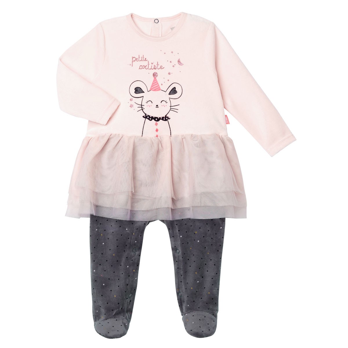 Taille Pyjama Bebe Velours Circus Time Petit Beguin 6 Mois Bebe Bebe Fille 0 24m Centroarco Com