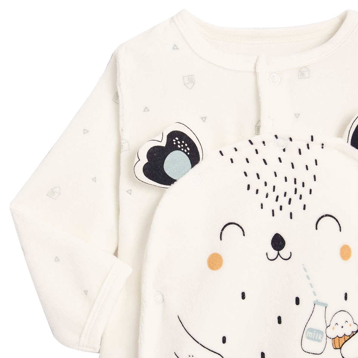 Taille Petit Beguin 1 Mois Pyjama Bebe Mixte En Velours Contenant Du Coton Bio Love Me Dors Bien Vetements Petitonoordwijk Nl