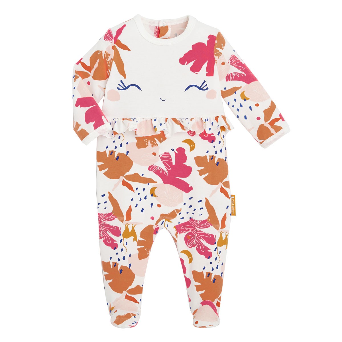 Pyjama Bebe Contenant Du Coton Bio Perle De Lune Petit Beguin