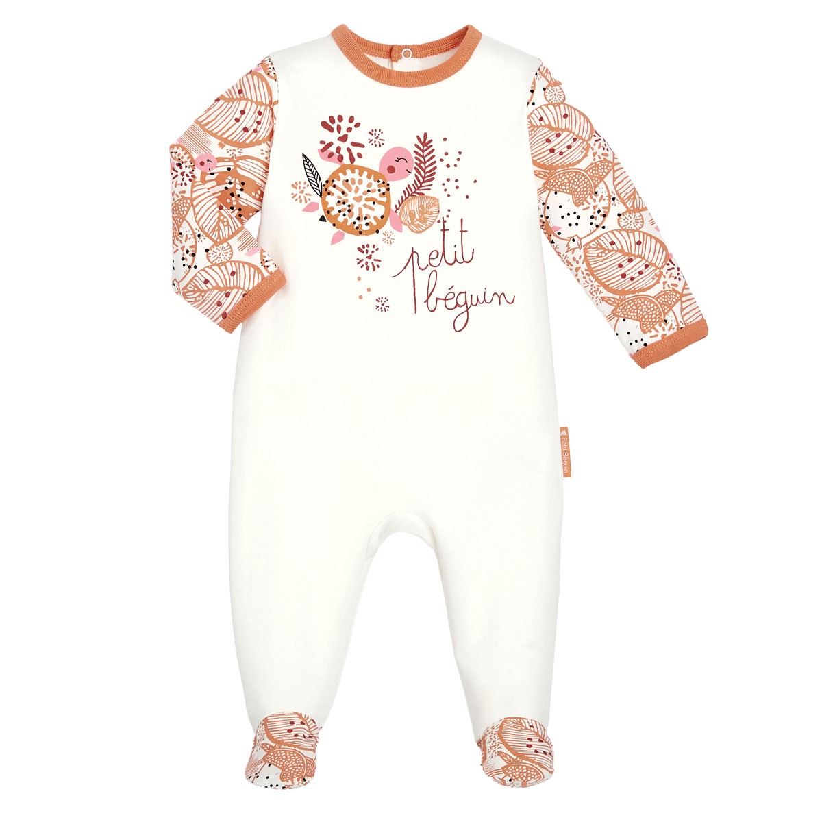 Pyjama Bebe Contenant Du Coton Bio Kaiko Petit Beguin