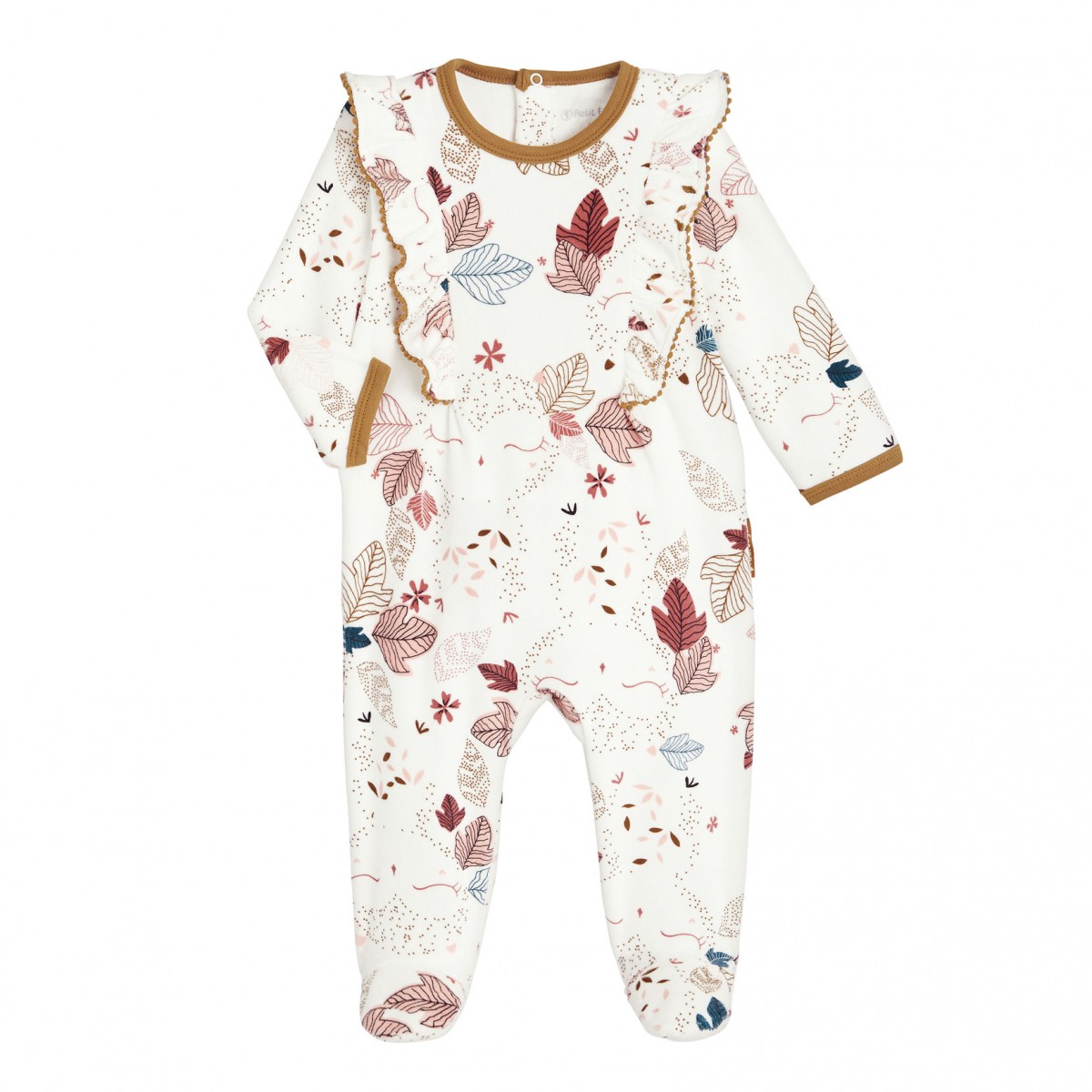 Pyjama Bebe Velours Contenant Du Coton Bio Jaipur Petit Beguin