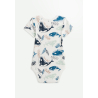 Lot de 2 bodies bébé manches courtes Magic Ocean