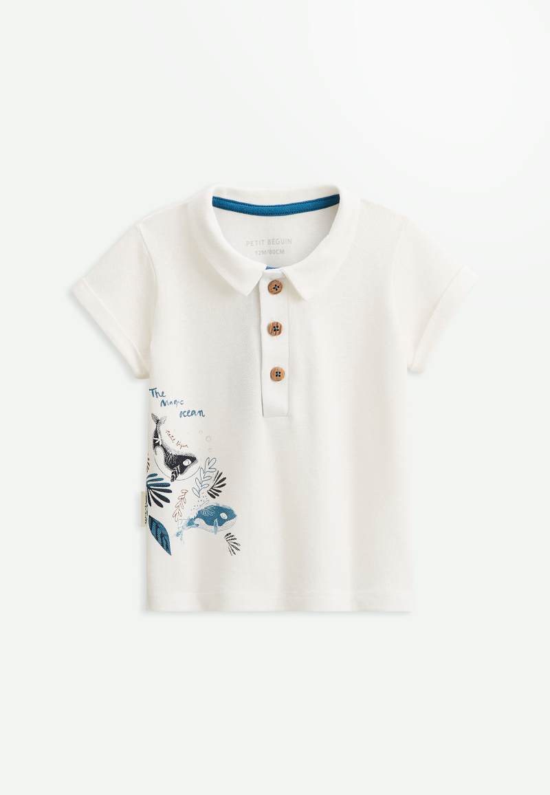 Ensemble bébé t-shirt et short Magic Ocean