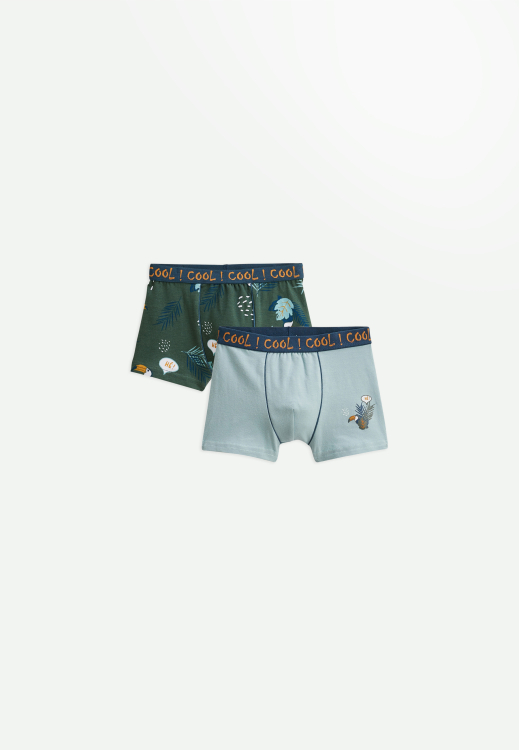 Lot de 2 boxers garçon Toucan