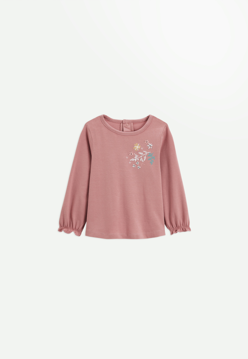 Lot de 2 t-shirts enfant manches longues Bloom