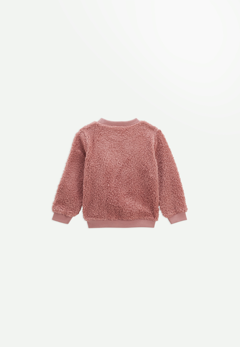 Sweat-shirt bébé en sherpa Bloom