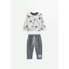 Ensemble bébé en molleton sweat-shirt et pantalon Touctouc