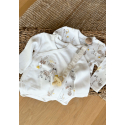 Lot de 2 bodies bébé manches longues ouverture croisée Baby Safari