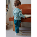 Ensemble bébé sweat-shirt et pantalon en molleton Roméo