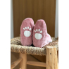 Chaussons bébé en velours côtelé Bloom