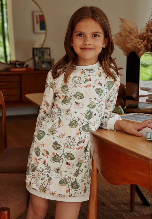 Robe bébé en molleton Lily