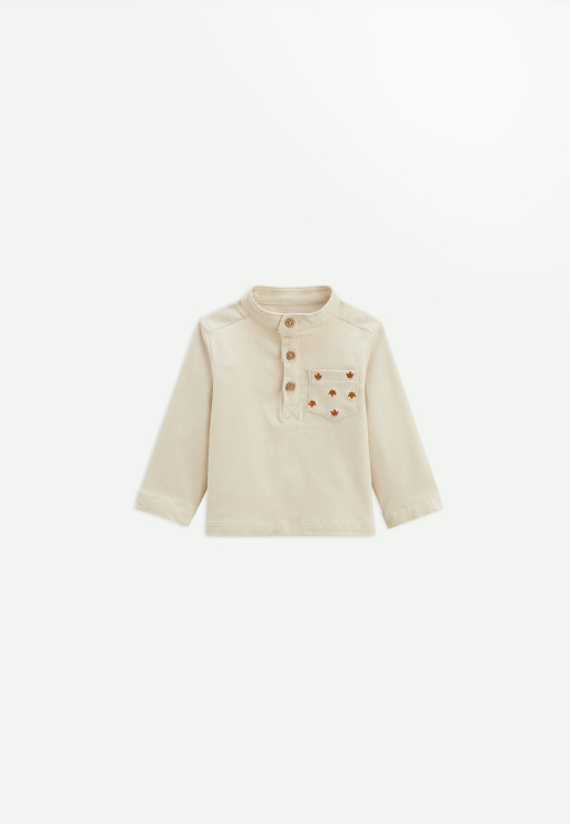 Chemise bébé en velours côtelé Gribouille