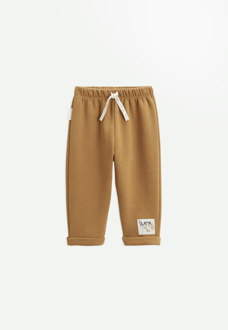 Pantalon bébé en molleton Lamascotte