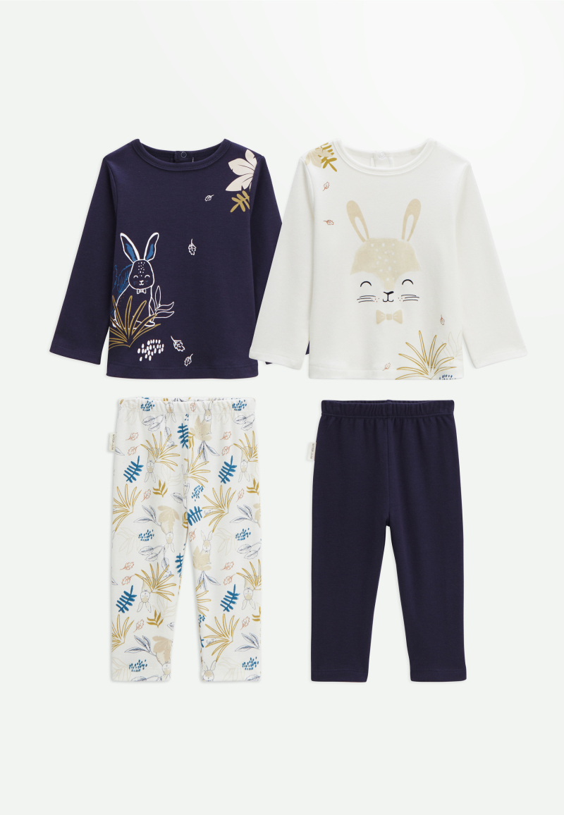 Lot de 2 pyjamas bébé Gribouille