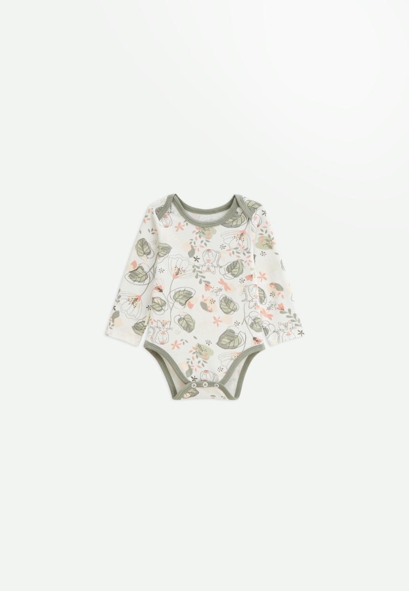 Lot de 2 bodies bébé manches longues Lily