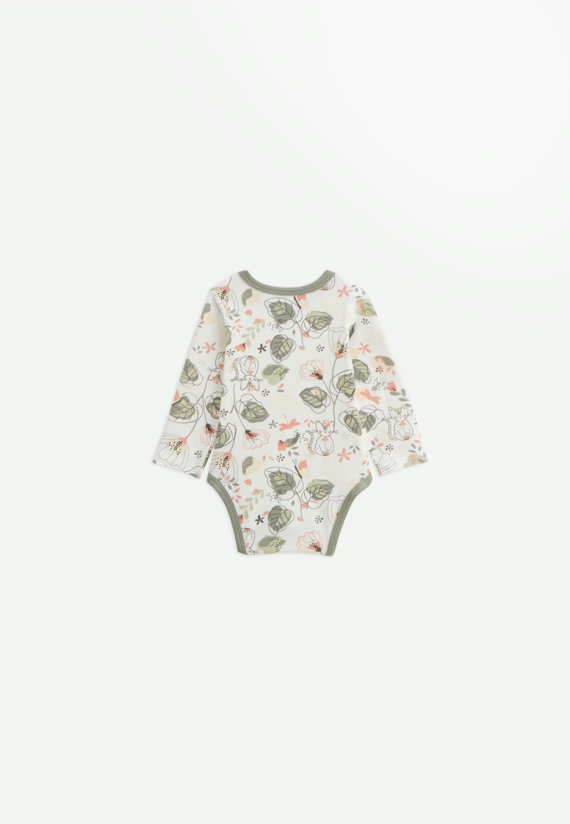 Lot de 2 bodies bébé manches longues Lily