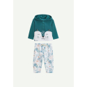 Ensemble bébé sweat-shirt à capuche et pantalon en molleton Roméo