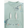 Ensemble bébé sweat-shirt et pantalon en molleton MissCerise