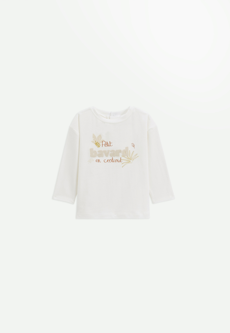 Lot de 2 t-shirts bébé manches longues Gribouille