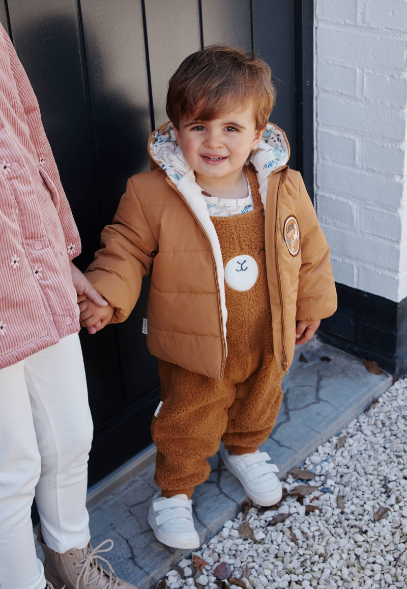 Doudoune bébé avec capuche Lamascotte