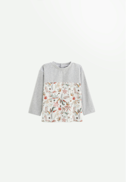 T-shirt enfant gris Abou