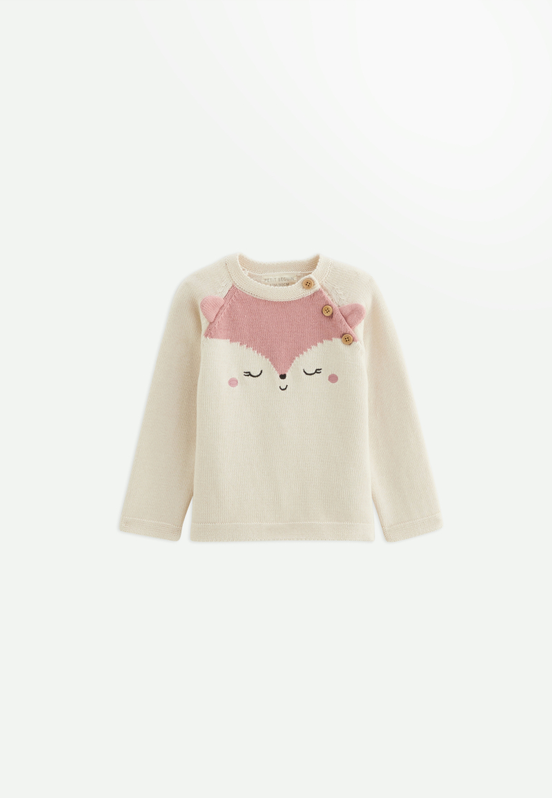 Pull bébé en tricot Eva