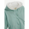 Manteau enfant imperméable doublé sherpa Holamuchacha