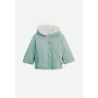 Manteau enfant imperméable doublé sherpa Holamuchacha