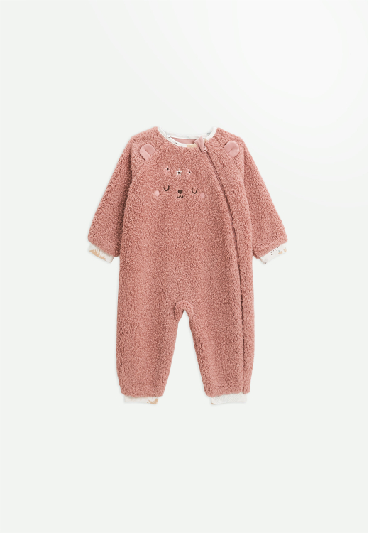 Surpyjama bébé en sherpa Bloom