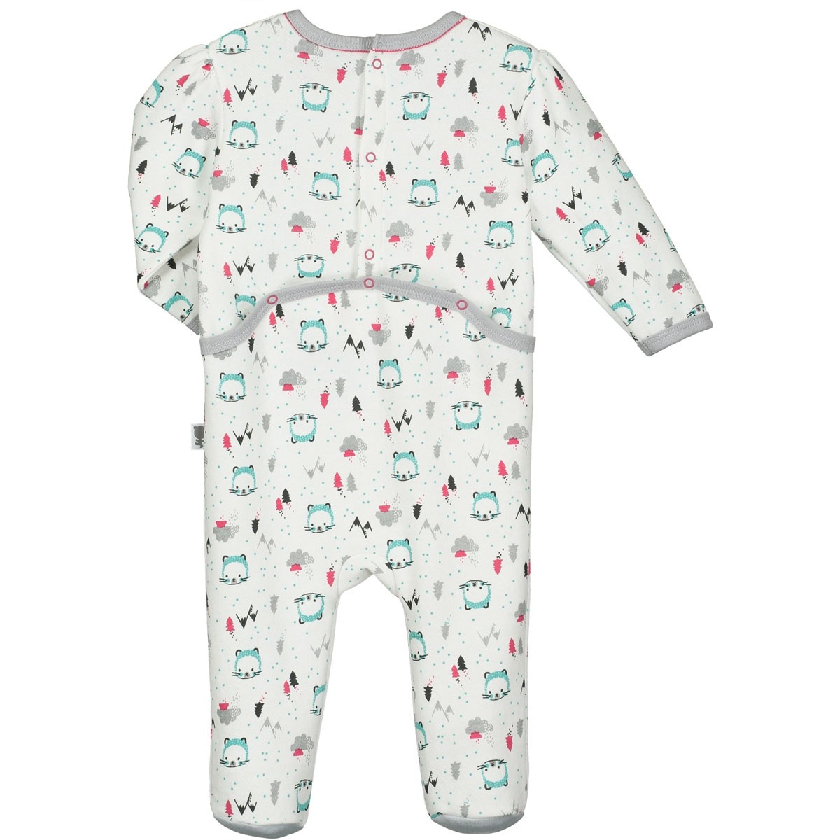 Pyjama bébé molleton Glisse - PETIT BEGUIN